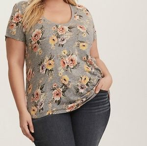 Torrid Gray Classic Tee